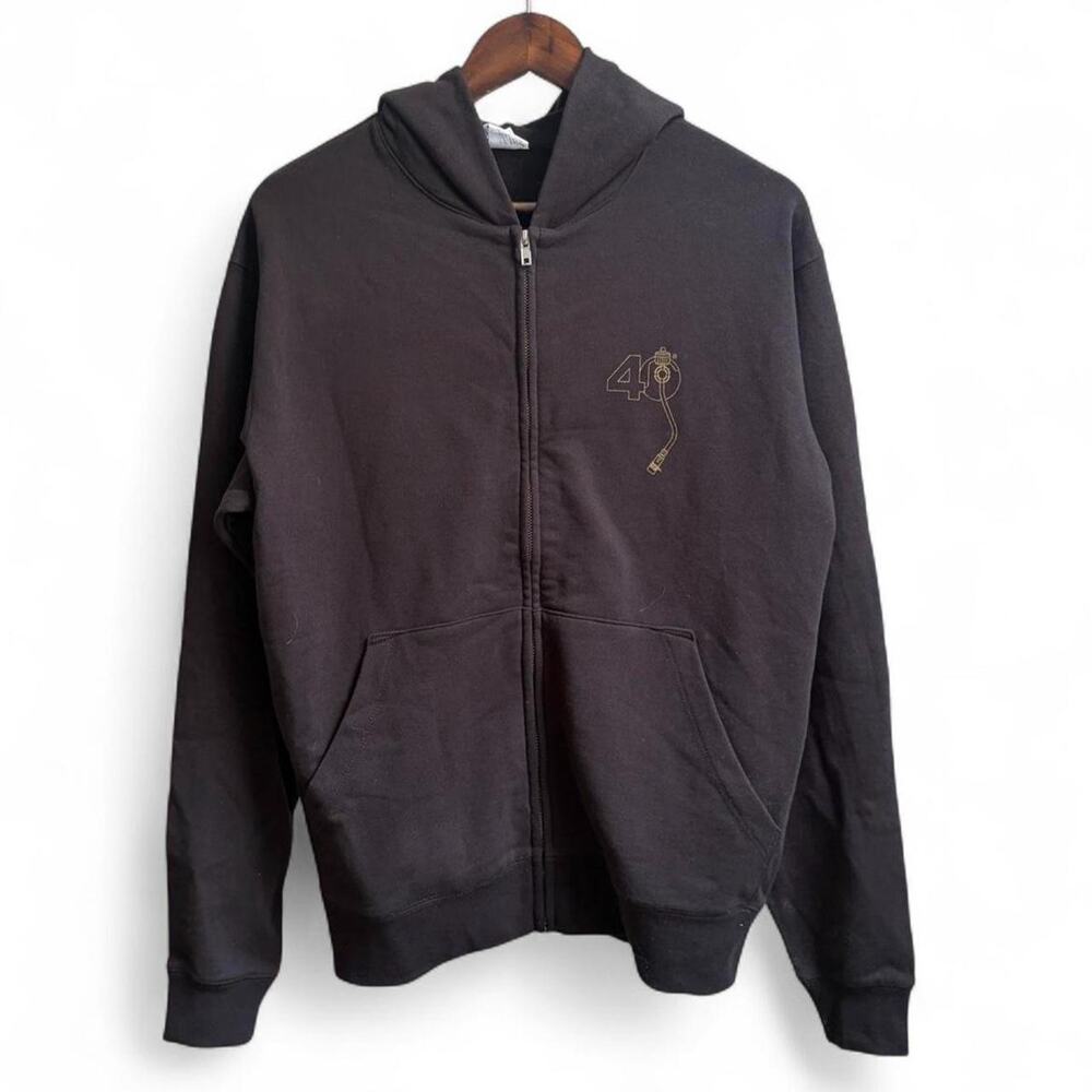 Def Jam Records 40th Year Anniversary Hip Hop Mens S Zip Up Rap Hoodie